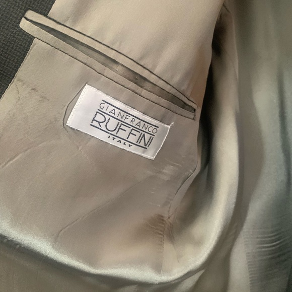 Black and Green Houndstooth Suit - Picture 2 of 3